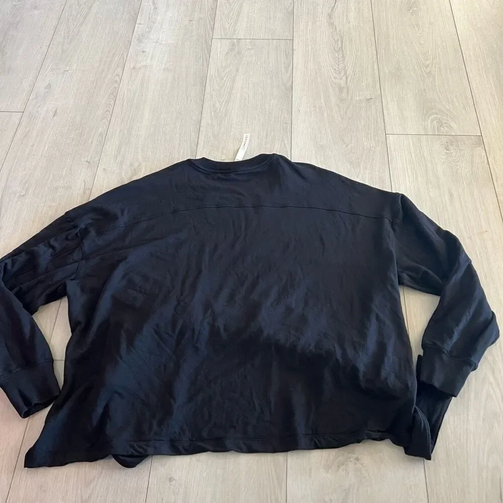 Lululemon Black Bound to Bliss Pullover size M/L - Picture 5 of 7